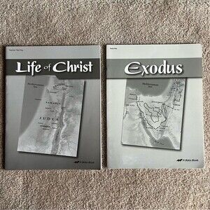 Abeka Grade 7 Life of Christ and Exodus Teacher Test Key Brand New